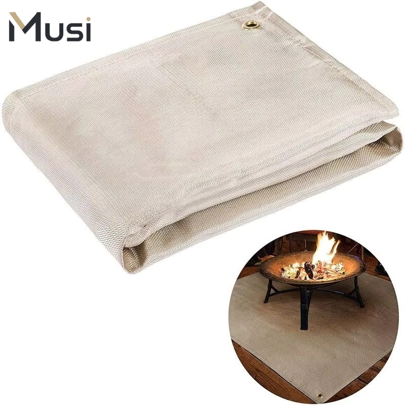 Outdoor Camping Heated Blanket - Tapis de barbecue ignifuge, coussin isolant