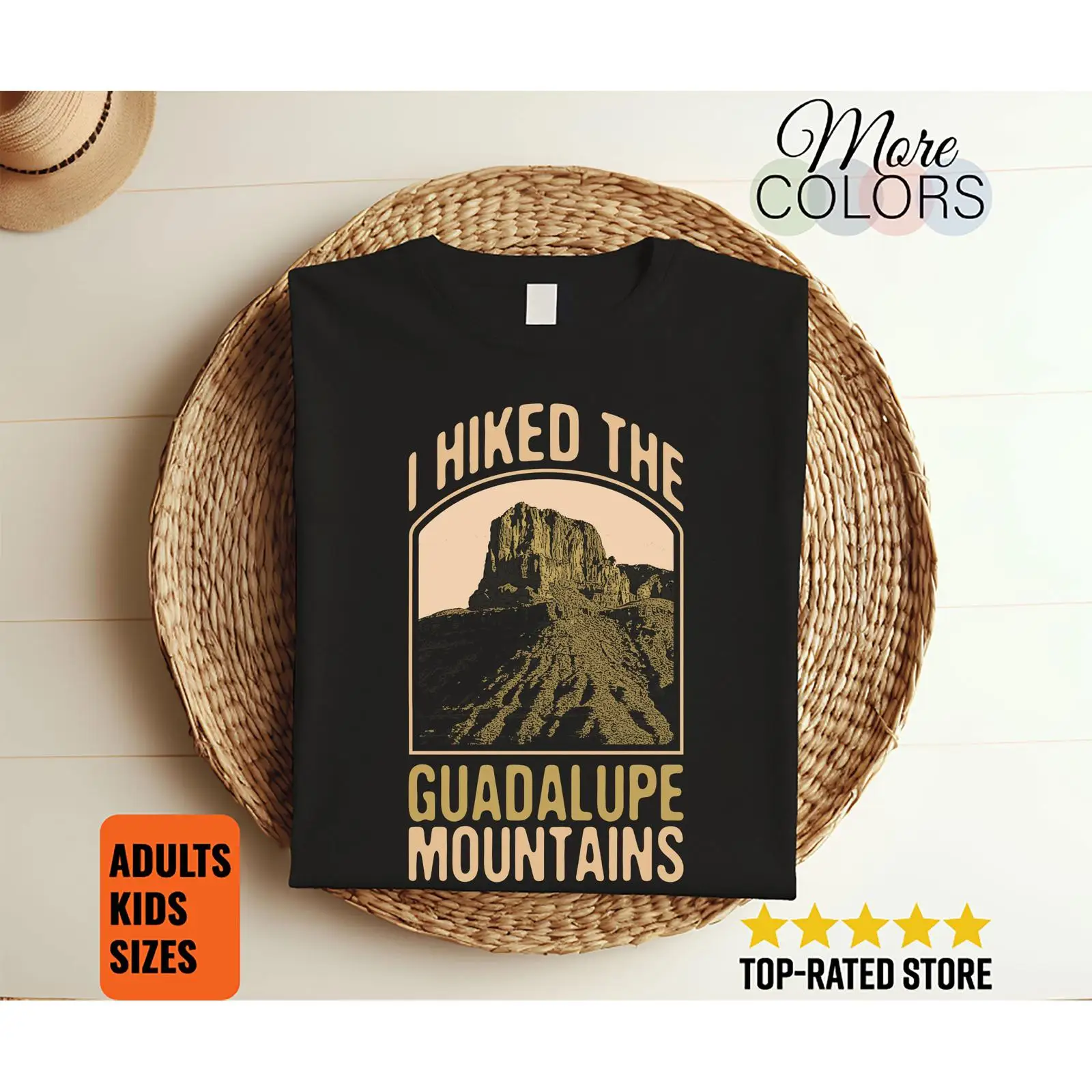 Outdoor Camping In Texas - T-shirt de randonnée dans les montagnes