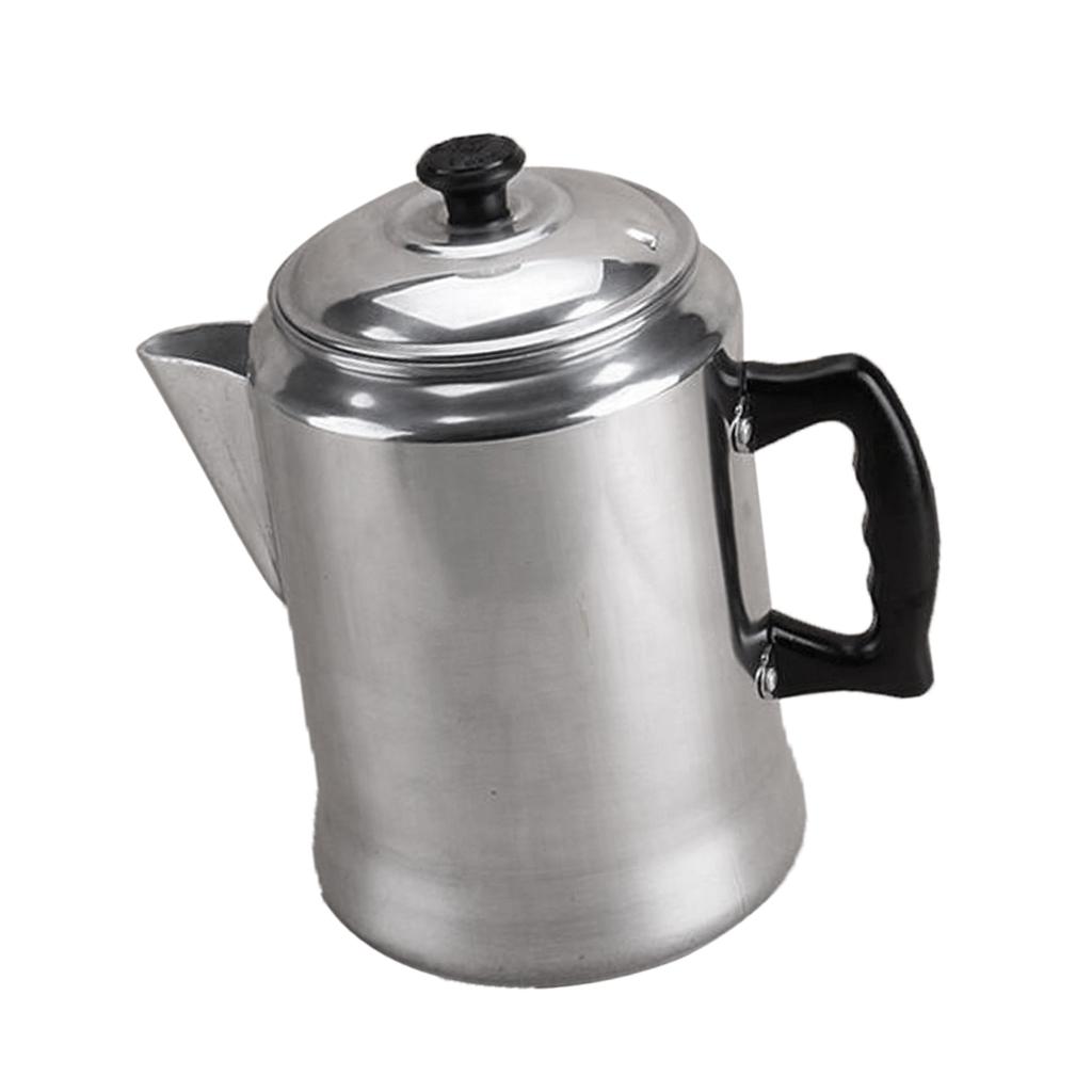 Outdoor Camping Kettle - Bouilloire de camping en alliage d'aluminium,