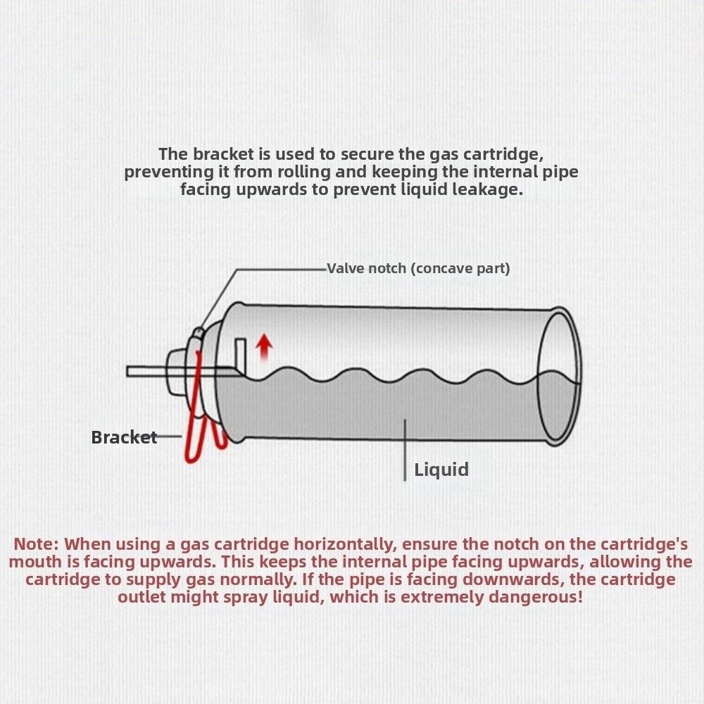 Outdoor Camping On Youtube - Adaptateur de butane en alliage d'aluminium