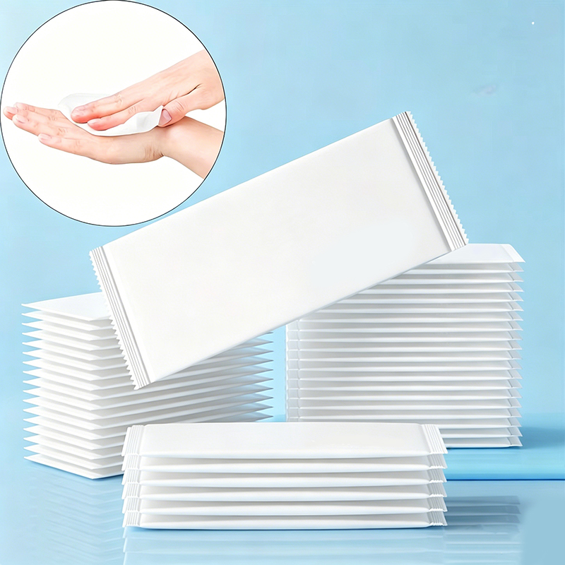 Portable Camp Toilet - 100 lingettes humides jetables emballées individuellement,