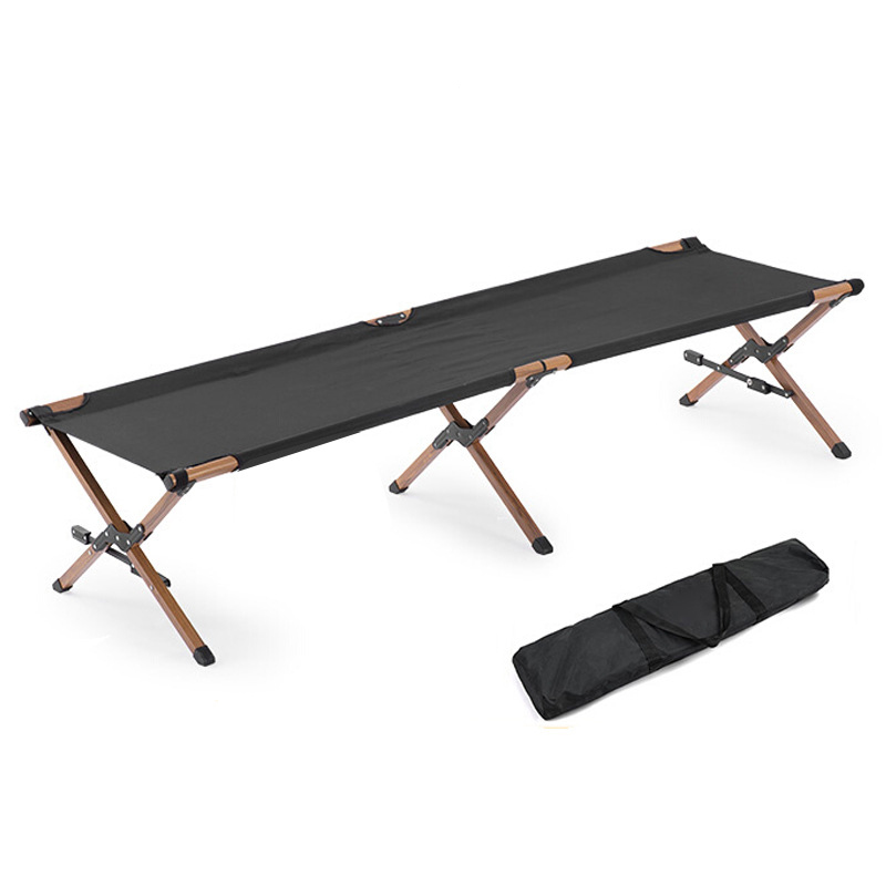 Outdoor Camping Cot - Lit pliant portable grand format pour