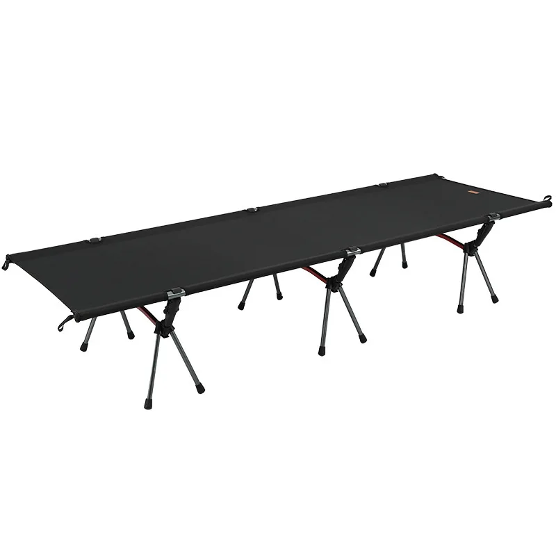 Outdoor Camping Cot - Lit de camp pliable portable surélevé,