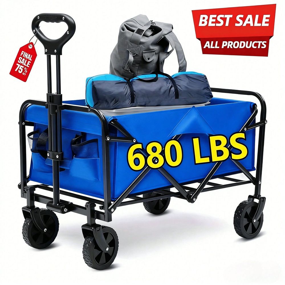 Chariot pliable tout-terrain r - Outdoor Camping Shop avis et prix