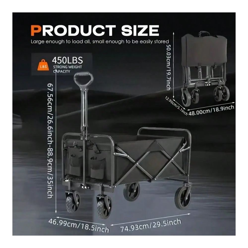 Chariot pliable tout-terrain r - Outdoor Camping Shop avis et prix