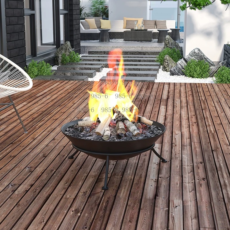 Brasero extérieur moderne en f - Outdoor Camping Fireplace avis et prix