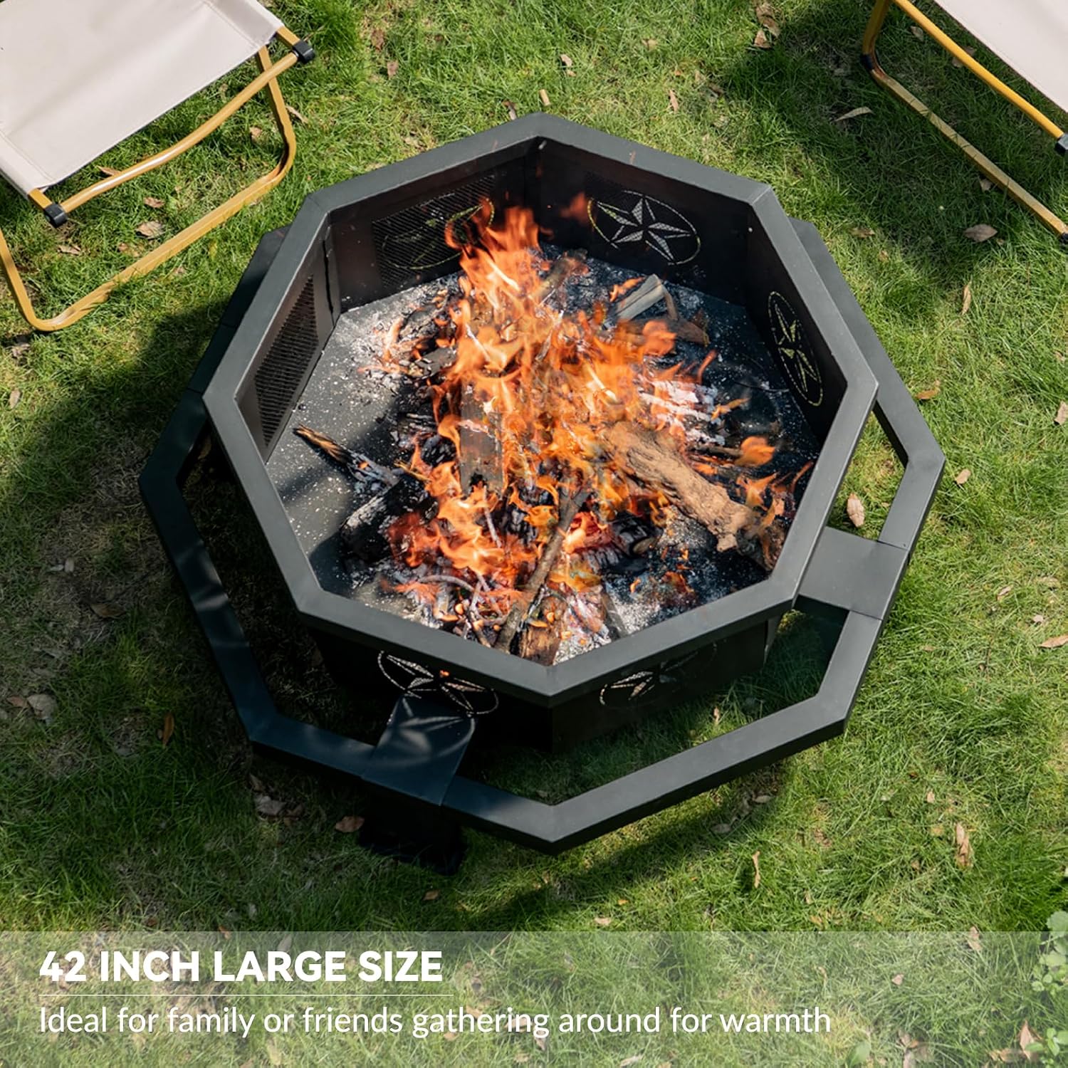 Brasero d'extérieur avec pelle - Outdoor Camping Fireplace avis et prix