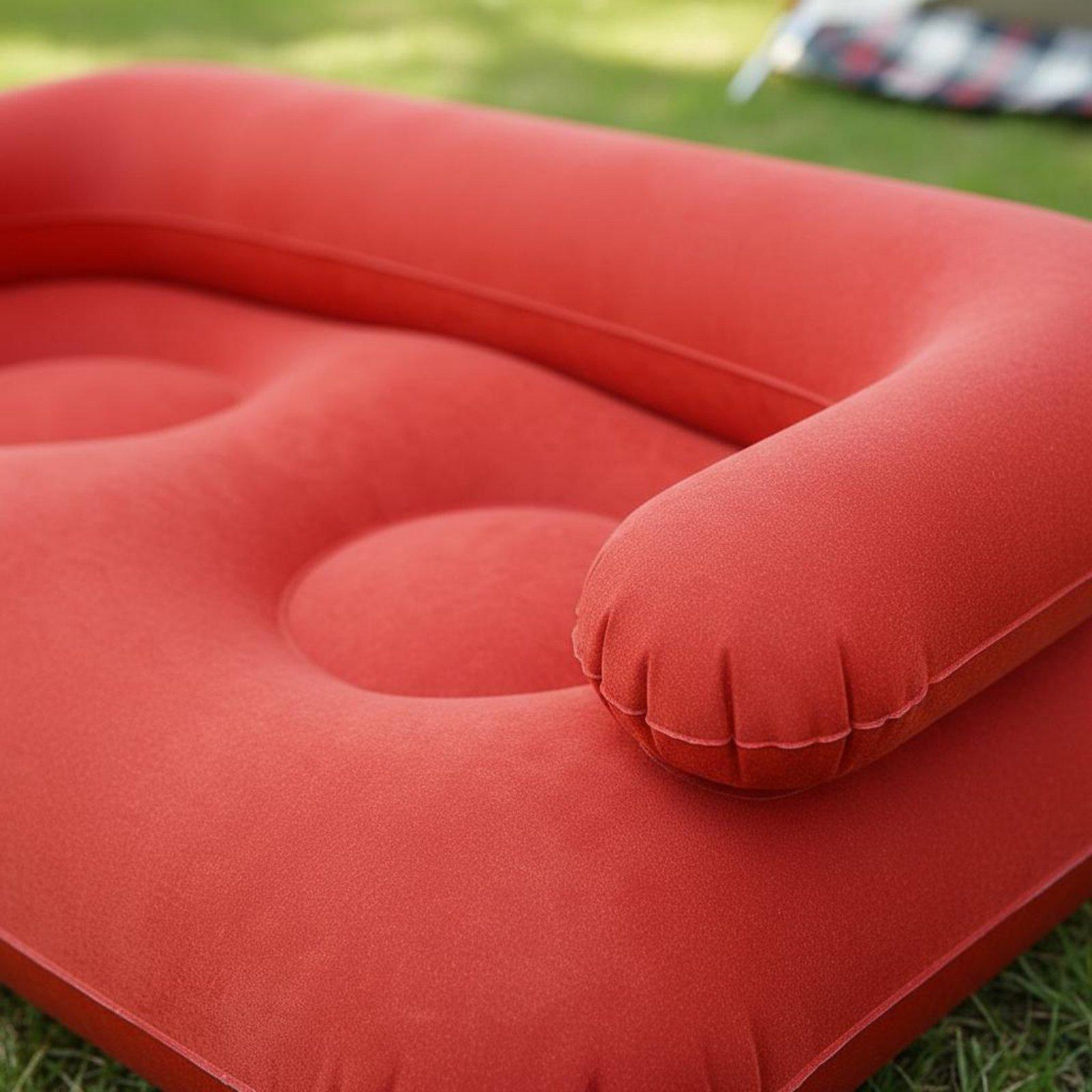Canapé gonflable floqué en PVC - Outdoor Camping Couch avis et prix