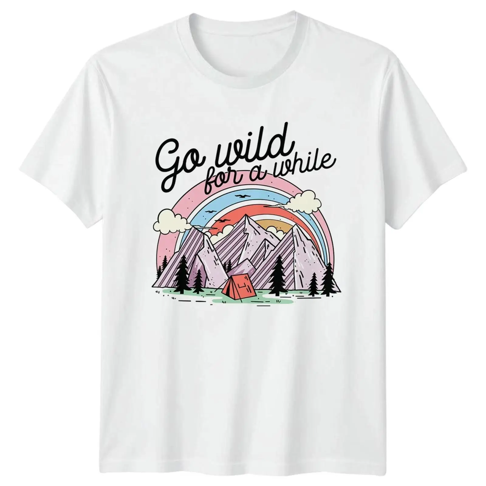 T-shirt Go Wild For A While po - Outdoor Und Camping avis et prix