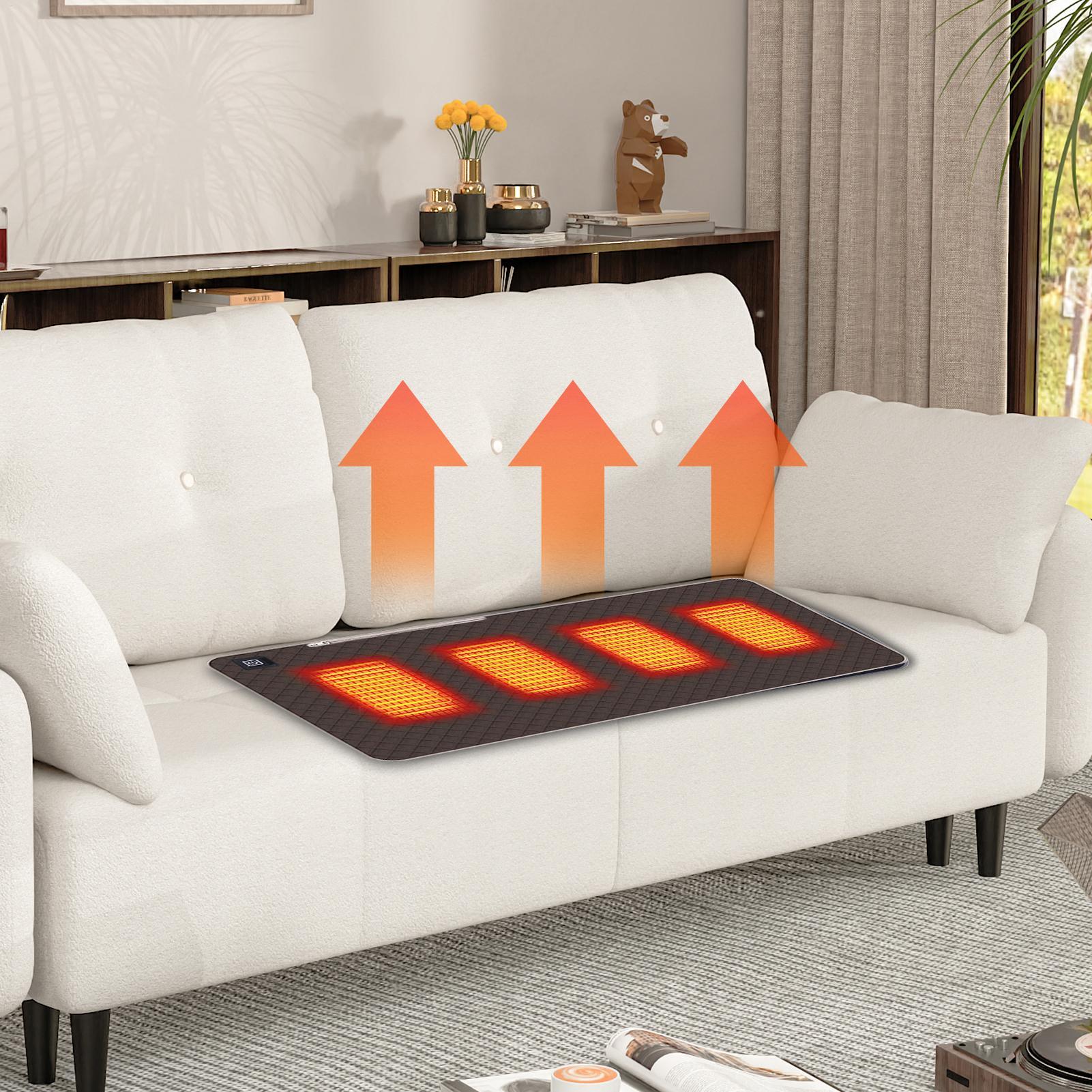 4 zones chauffées chaise de Ca - Outdoor Camping Heated Blanket avis et prix
