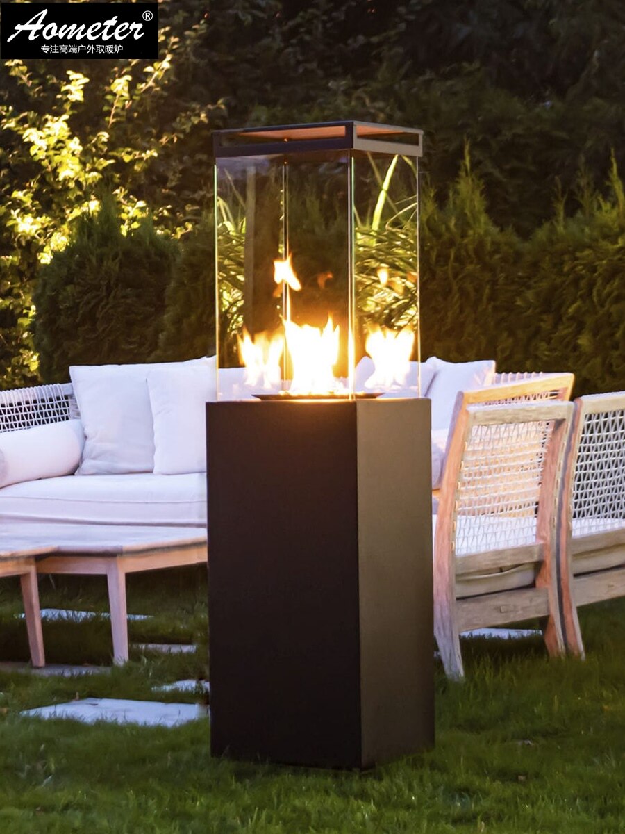 Cheminée extérieure à gaz pour - Outdoor Camping Fireplace avis et prix