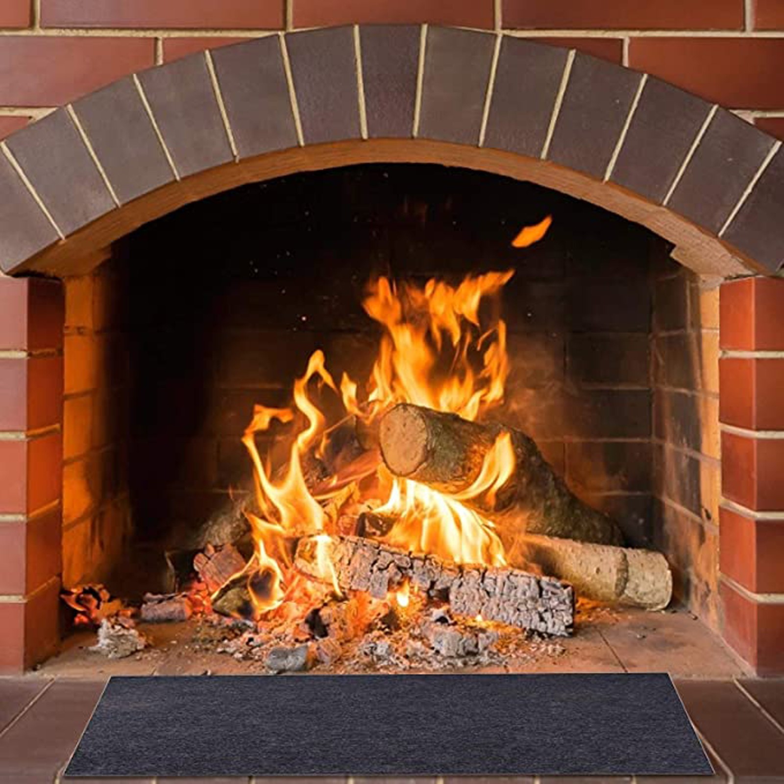 Tapis de foyer de cheminée ign - Outdoor Camping Fireplace avis et prix