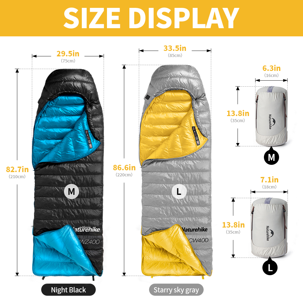 Natureifa-Sacs de couchage en  - Ultralight Sleeping Bag avis et prix