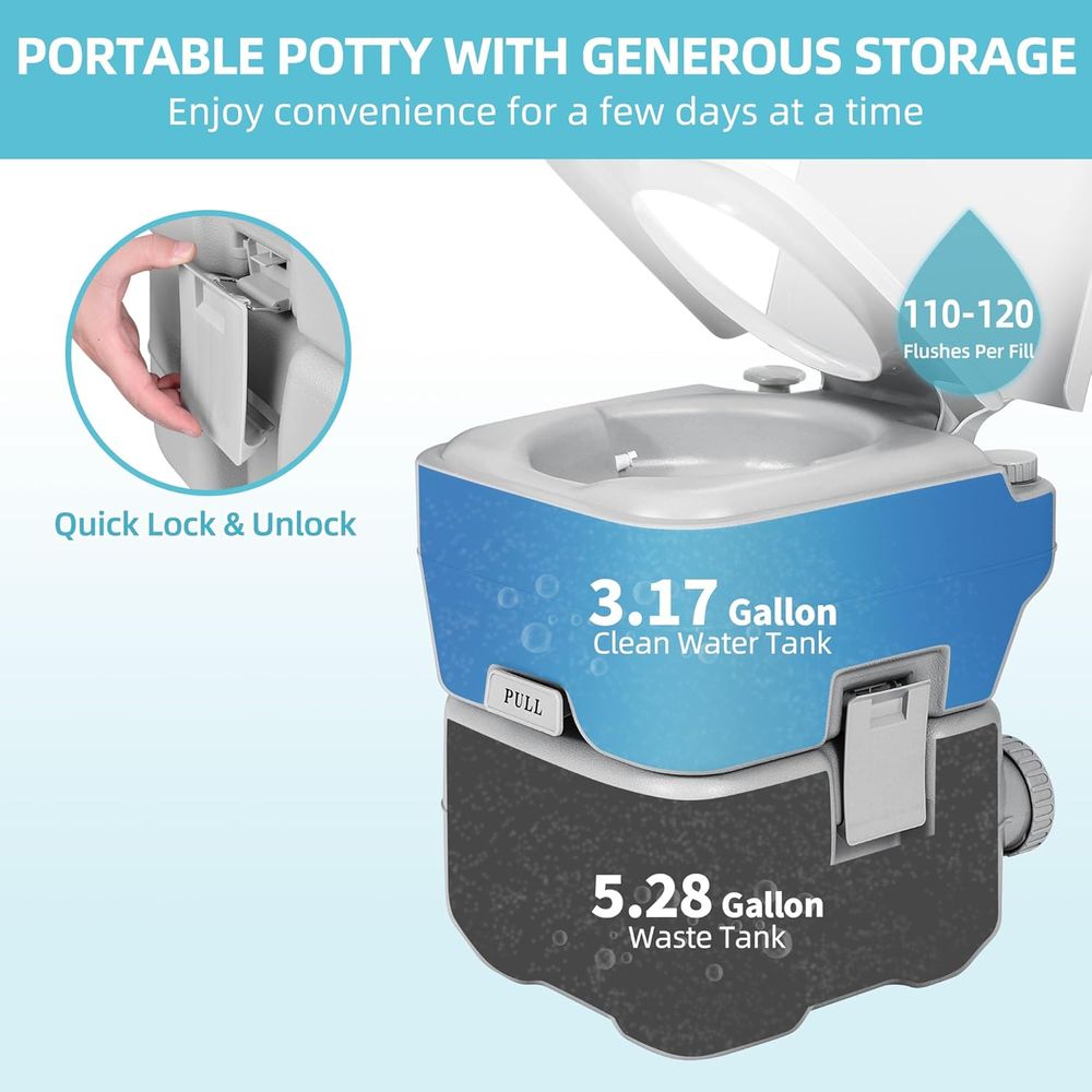 YITAMOTOR Toilette de camping  - Portable Camp Toilet avis et prix