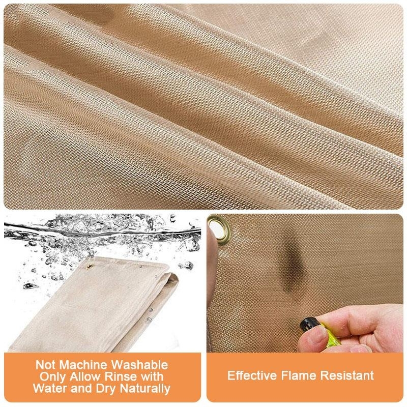 Tapis ignifuge pour camping en - Outdoor Camping Fireplace avis et prix