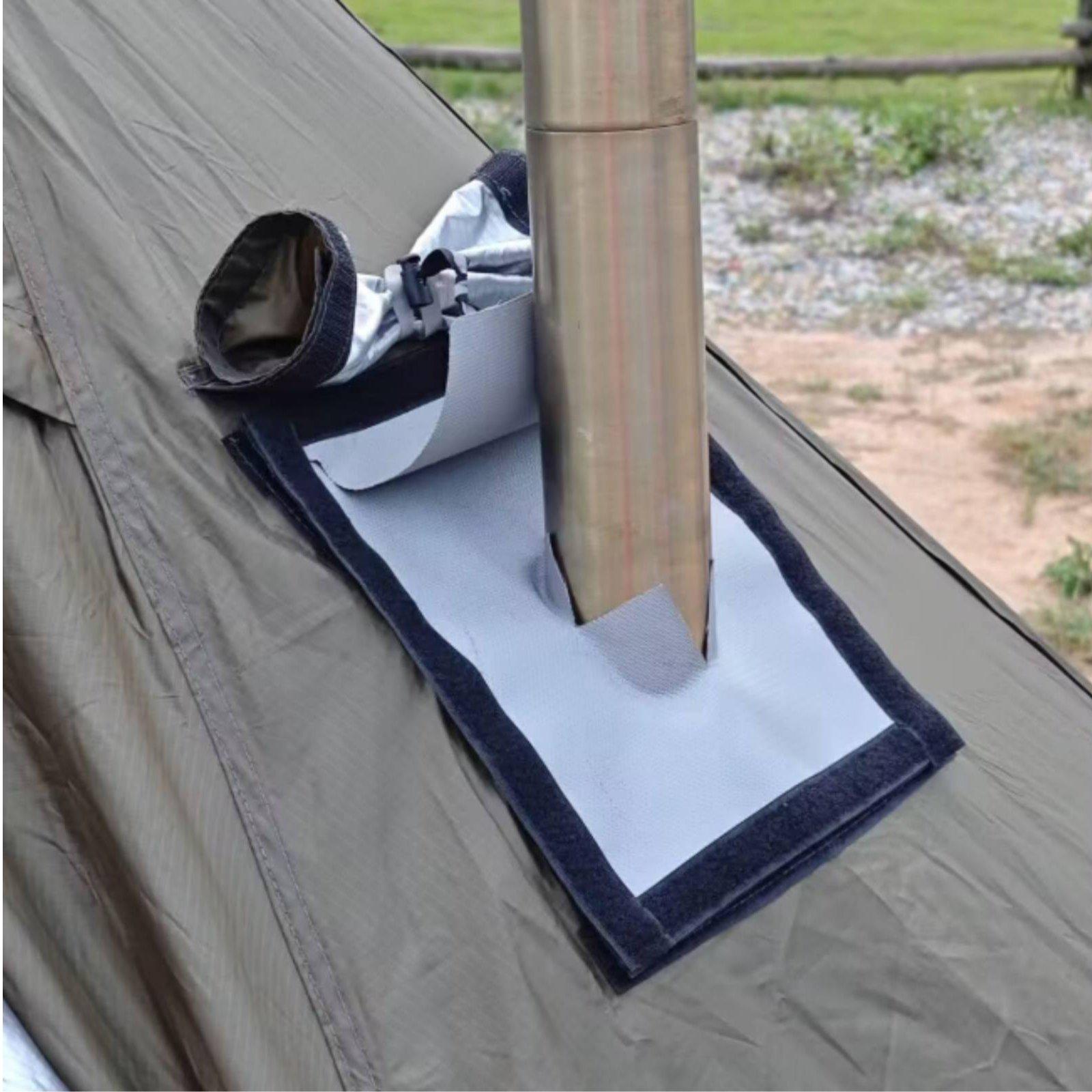 Protection de cheminée pour ré - Outdoor Camping Fireplace avis et prix