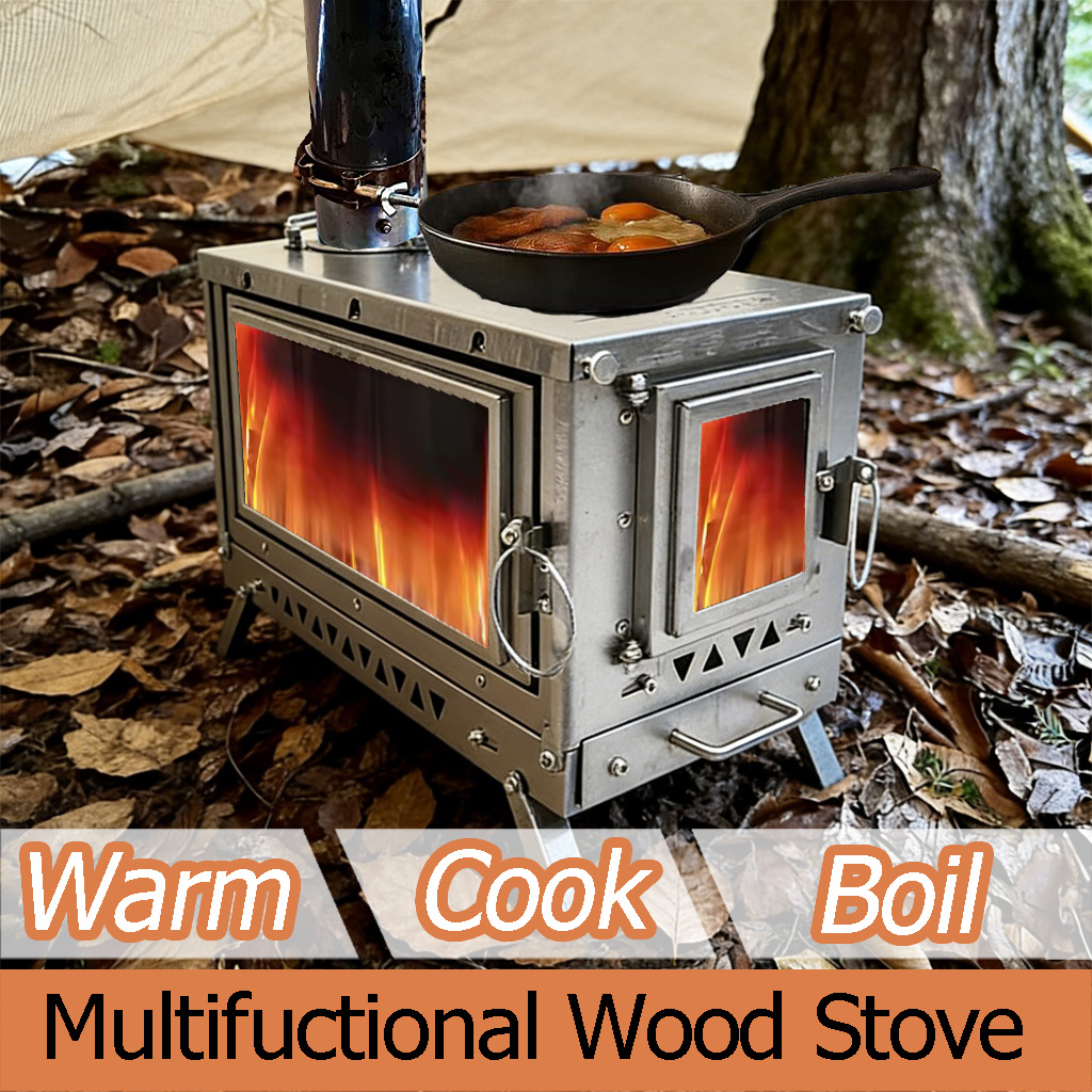 Réchaud de tente en titane DAN - Outdoor Camping Fireplace avis et prix