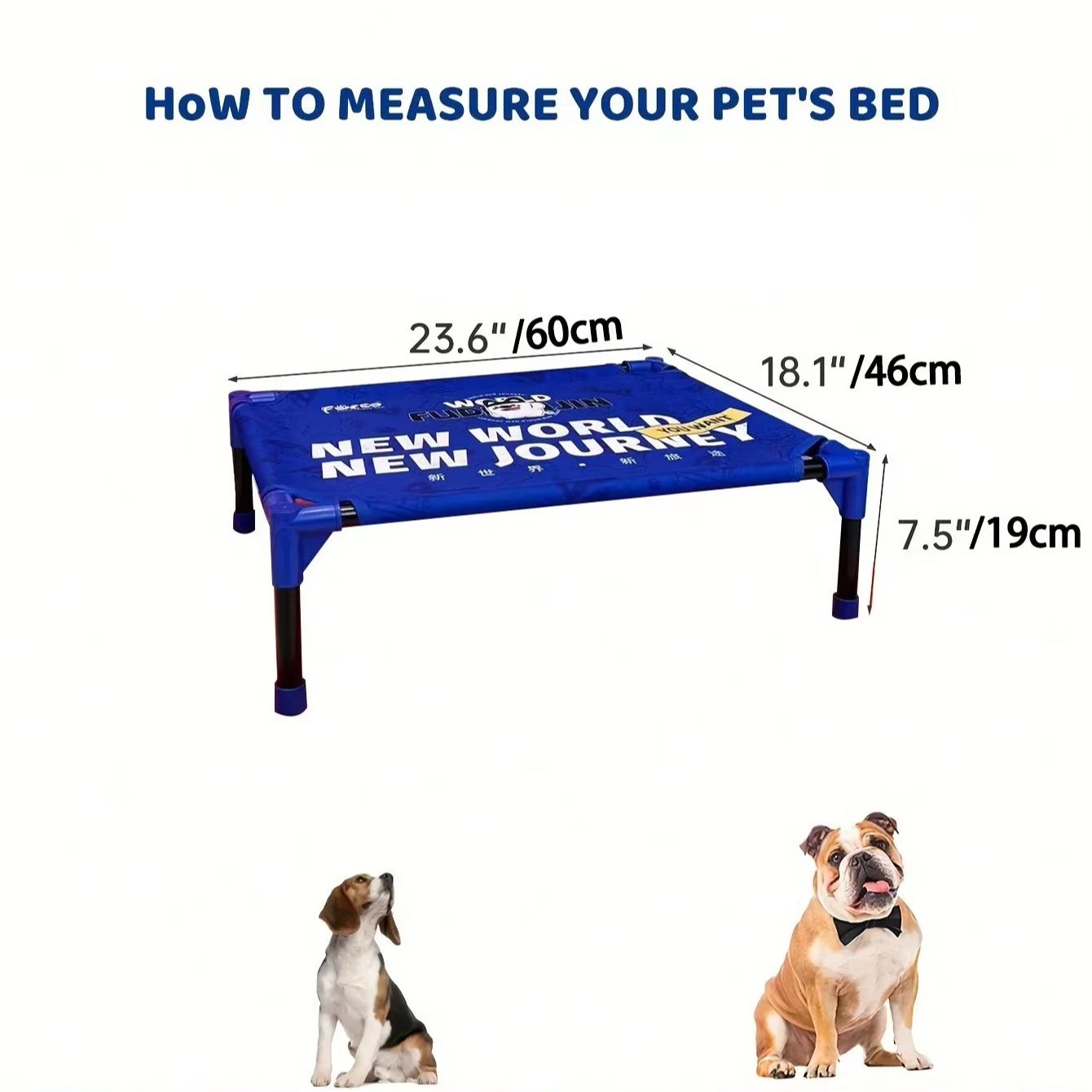 Lit de chien surélevé portable - Outdoor Camping Dog Bed avis et prix