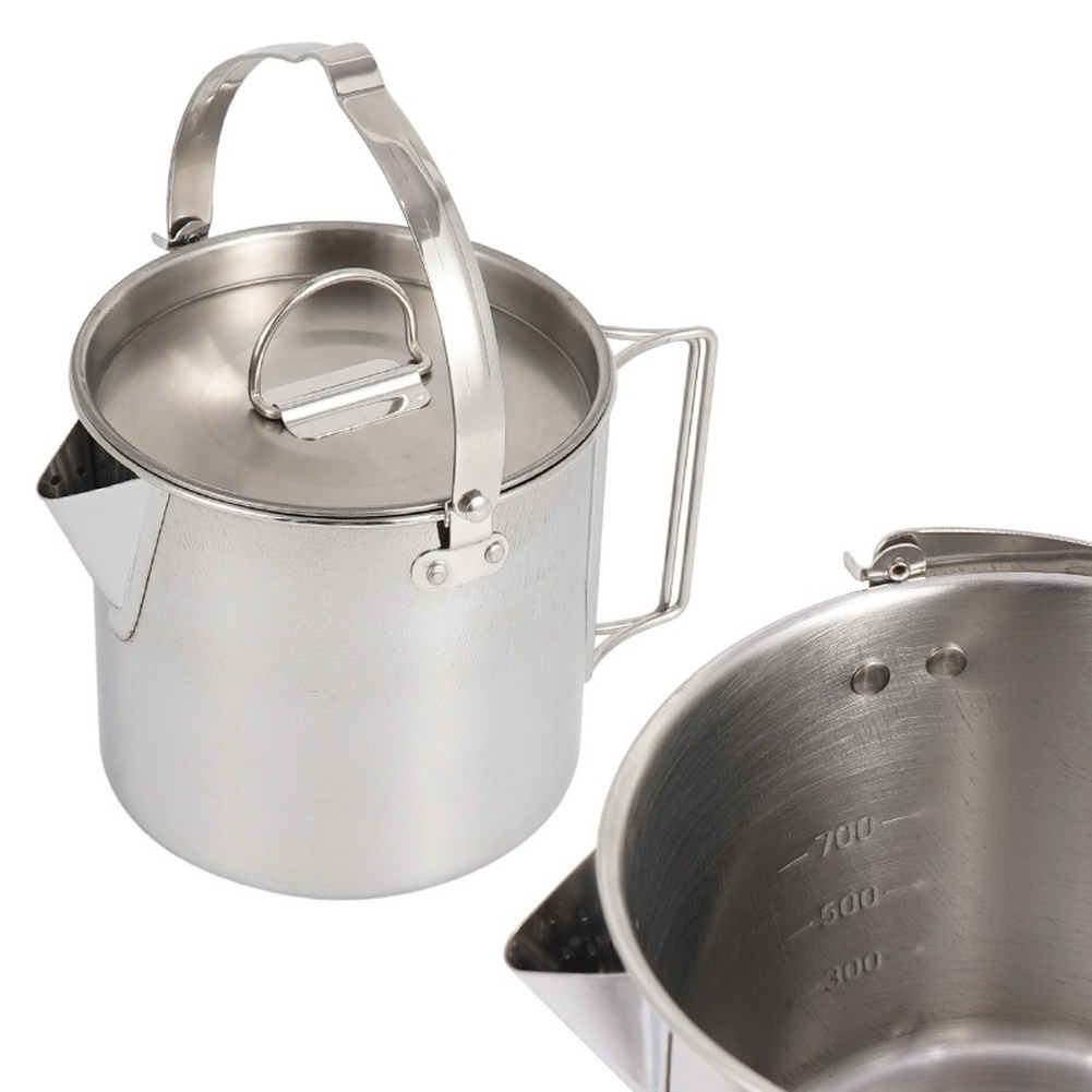 Bouilloire de camping portable - Outdoor Camping Kettle avis et prix