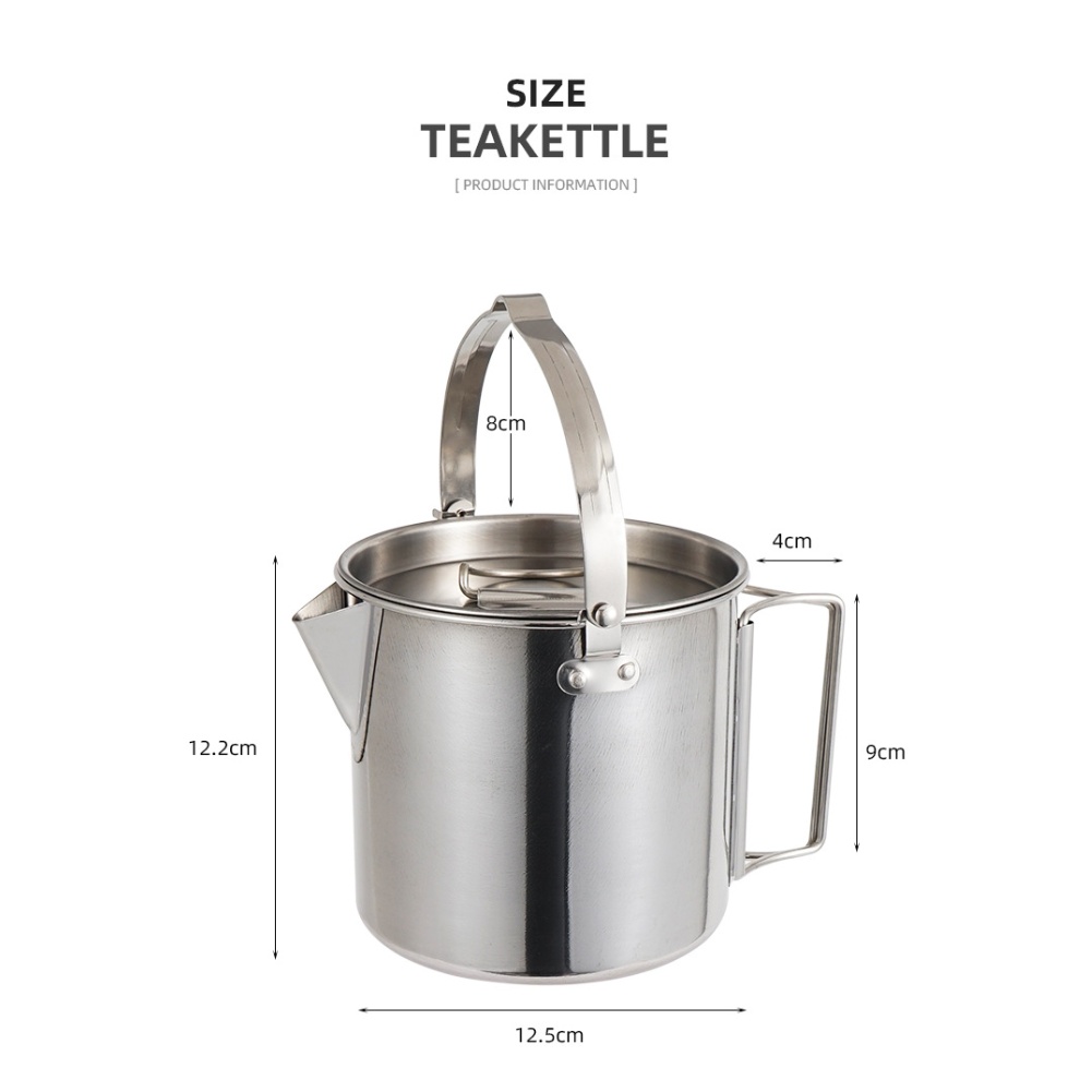 Bouilloire de camping portable - Outdoor Camping Kettle avis et prix