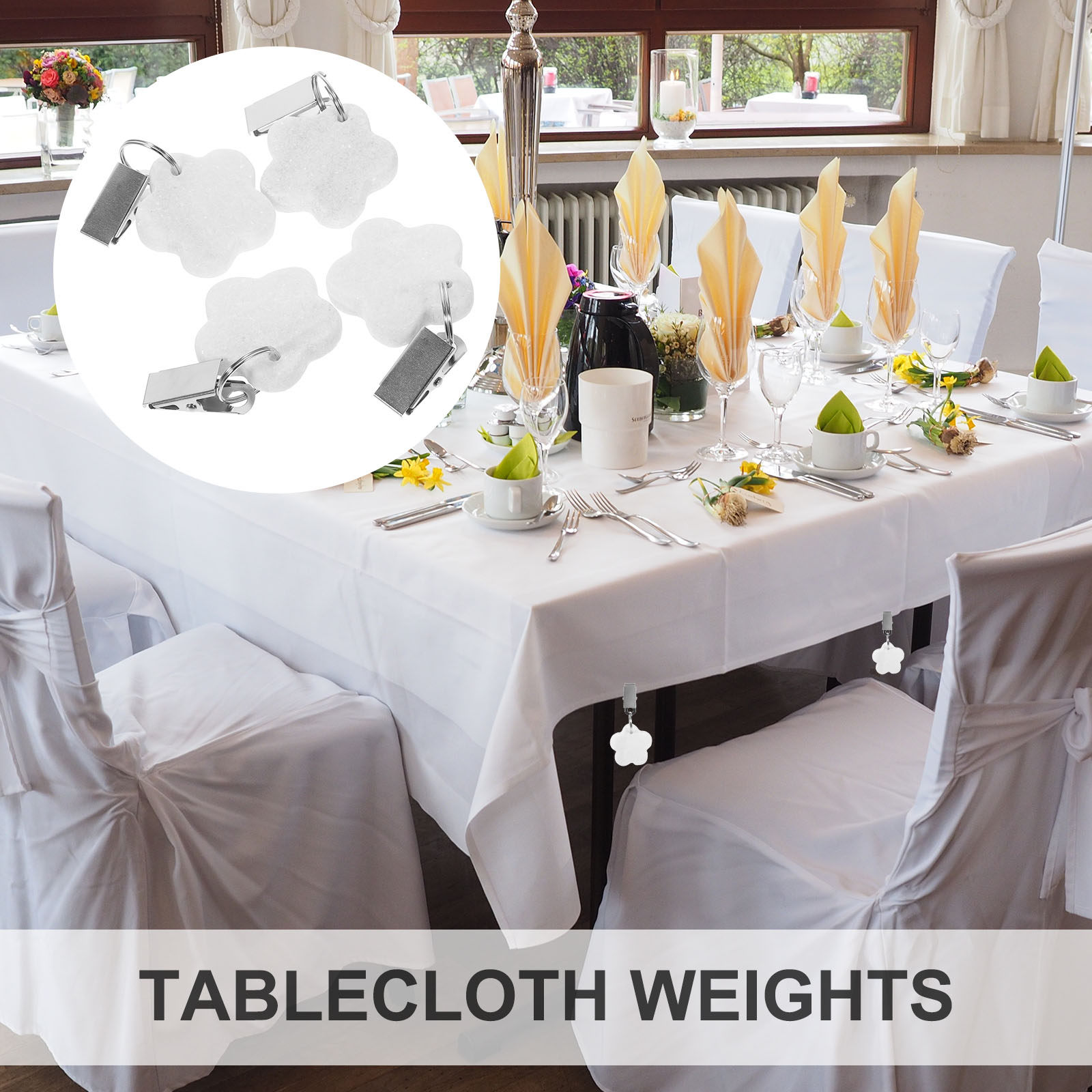 4 pinces pour nappe, poids déc - Outdoor Camping Folding Table avis et prix