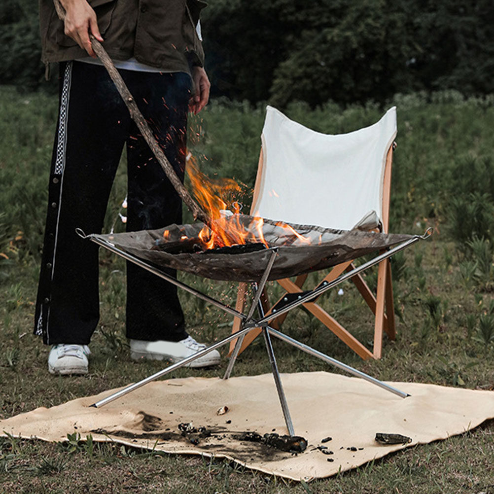 Couverture ignifuge portable,  - Outdoor Camping Fireplace avis et prix