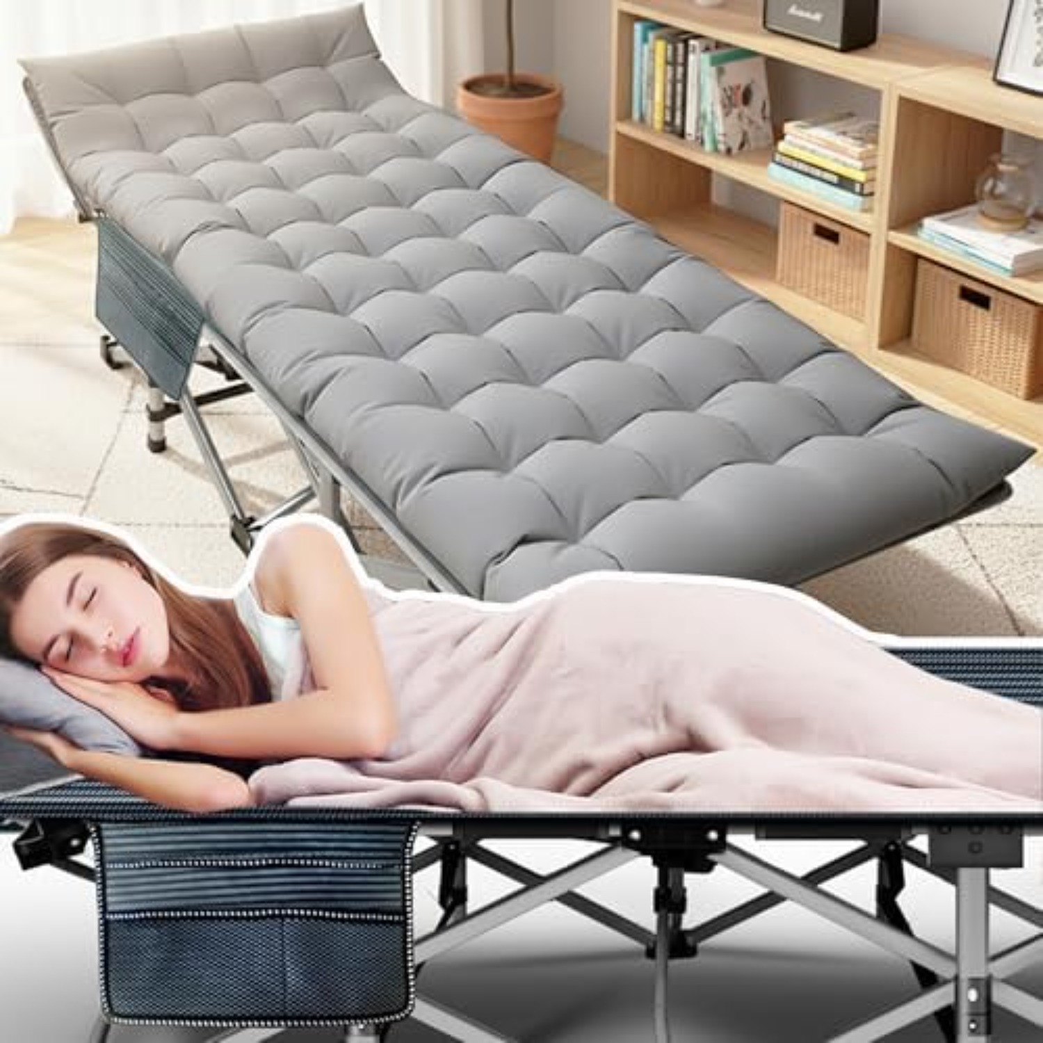 Lit de camping XXL de 32 pouce - Outdoor Camping Cot avis et prix