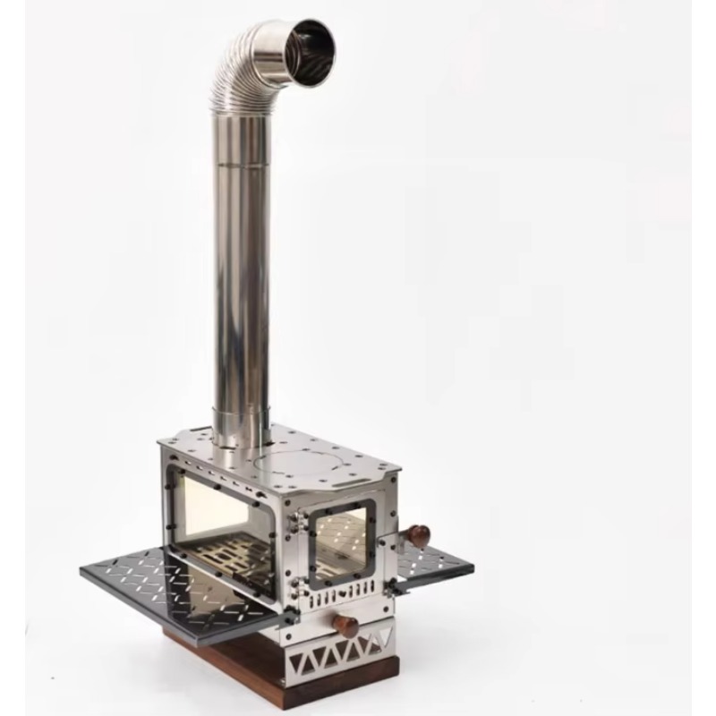 Mini poêle à bois Portable en  - Outdoor Camping Fireplace avis et prix