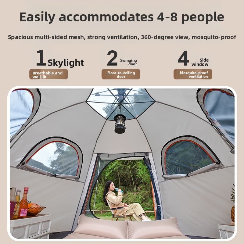 Tente de camping portable pers - Camping Zelt Outdoor avis et prix
