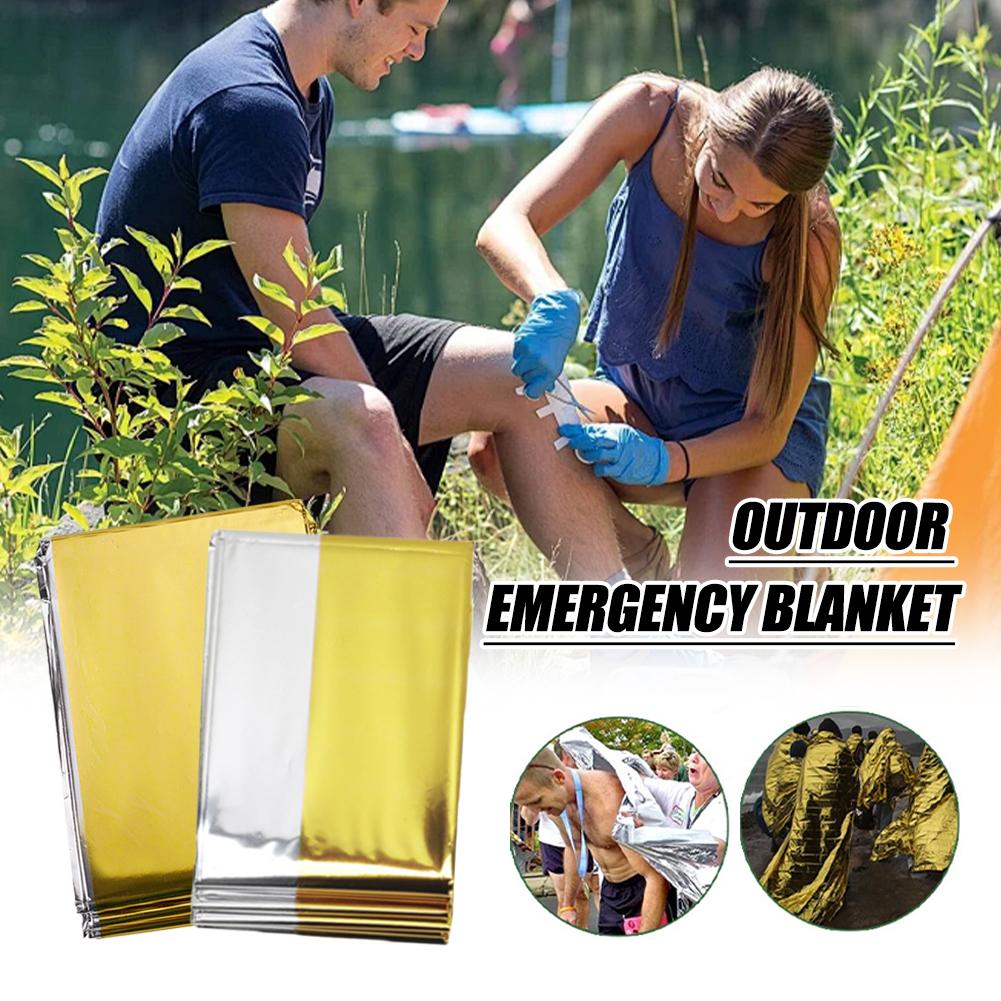 Hypothermie sauvetage premiers - Outdoor Camping Heated Blanket avis et prix