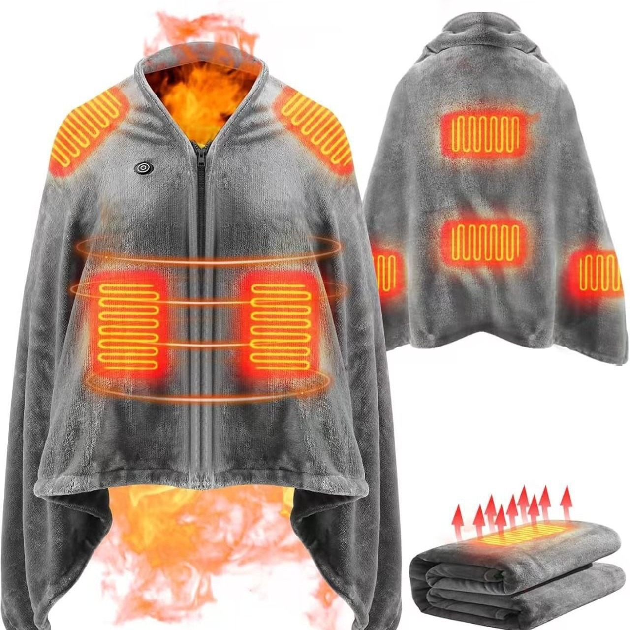 2025 NewUSB Couverture châle c - Outdoor Camping Heated Blanket avis et prix
