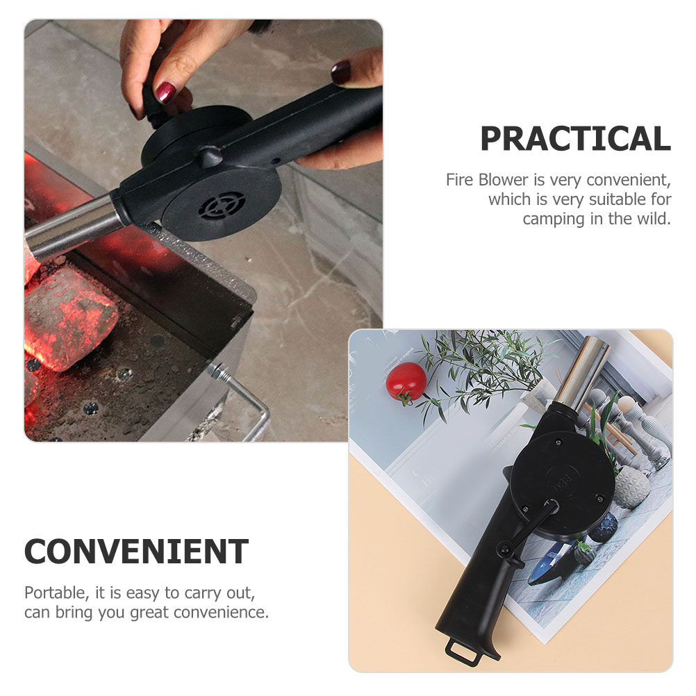 4 ventilateurs manuels pour ba - Outdoor Camping Fireplace avis et prix
