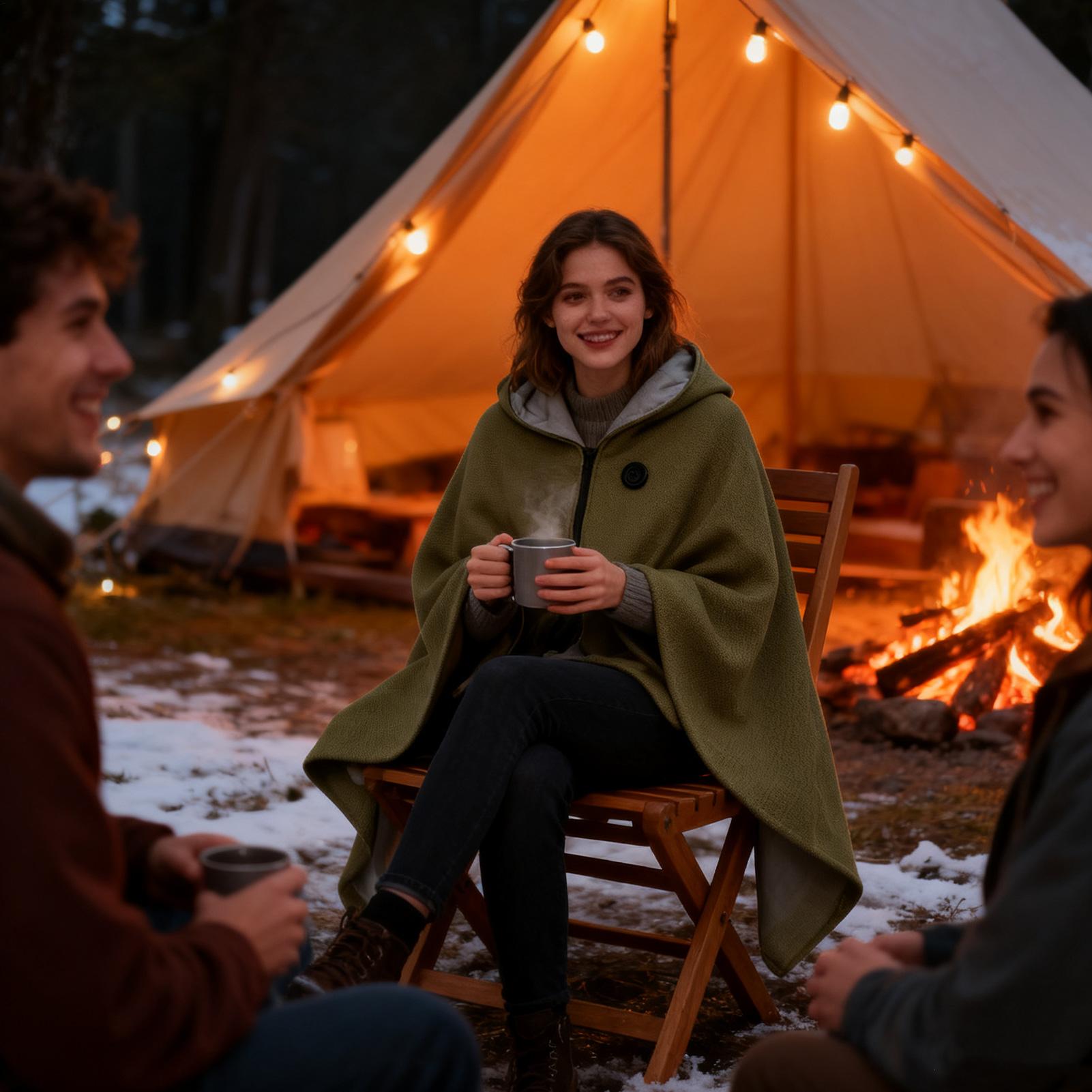 Châle chauffant 3 vitesses châ - Outdoor Camping Heated Blanket avis et prix