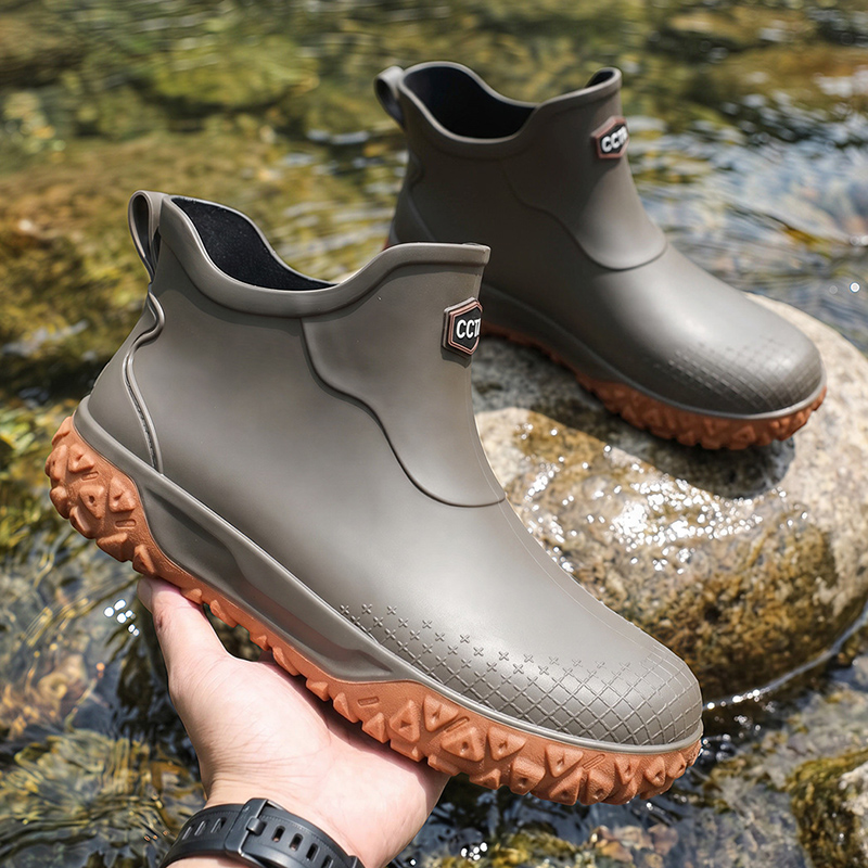 Bottes de pluie courtes imperm - Outdoor Camping On Youtube avis et prix