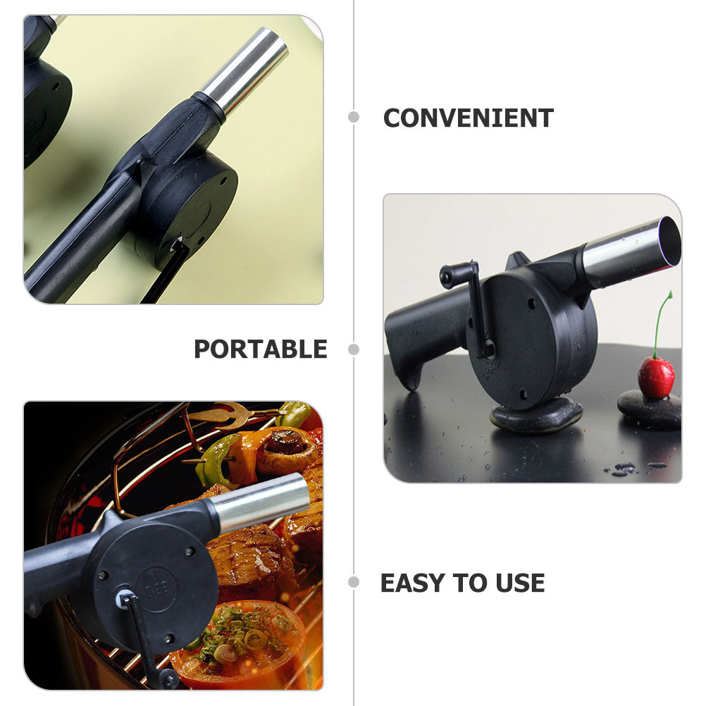 4 ventilateurs manuels à maniv - Outdoor Camping Fireplace avis et prix