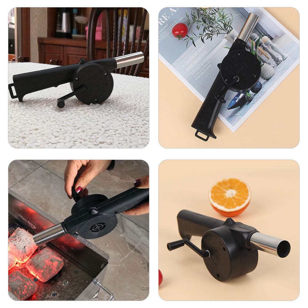 4 ventilateurs manuels à maniv - Outdoor Camping Fireplace avis et prix