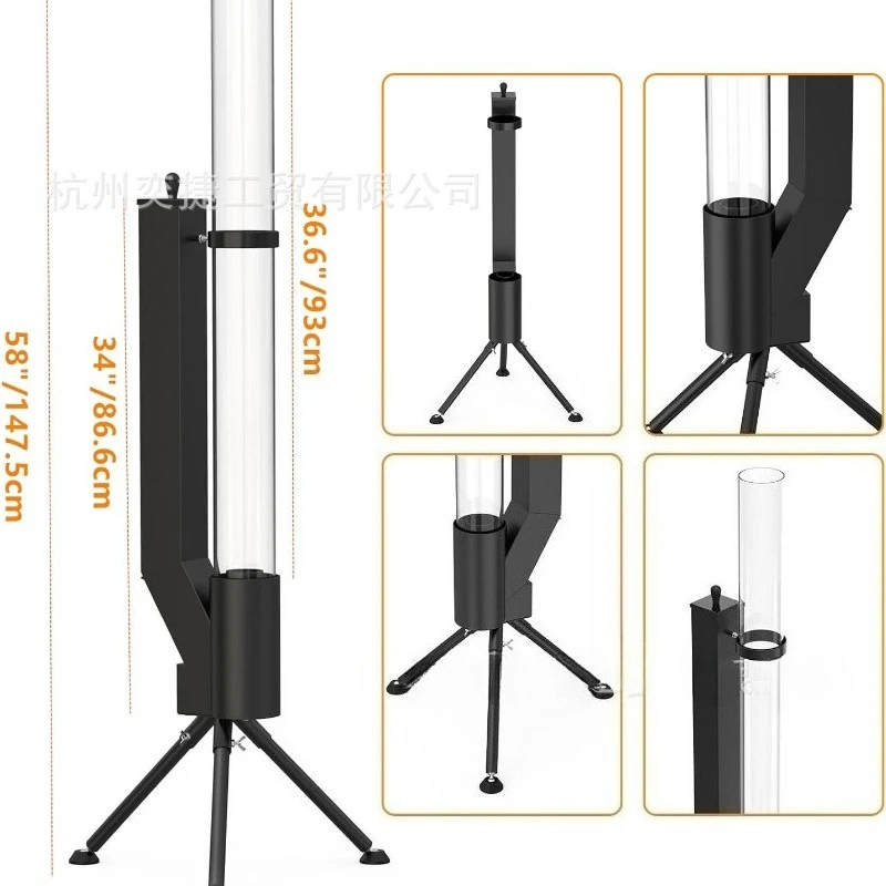 Poêle vertical à fusée - Brûle - Outdoor Camping Fireplace avis et prix