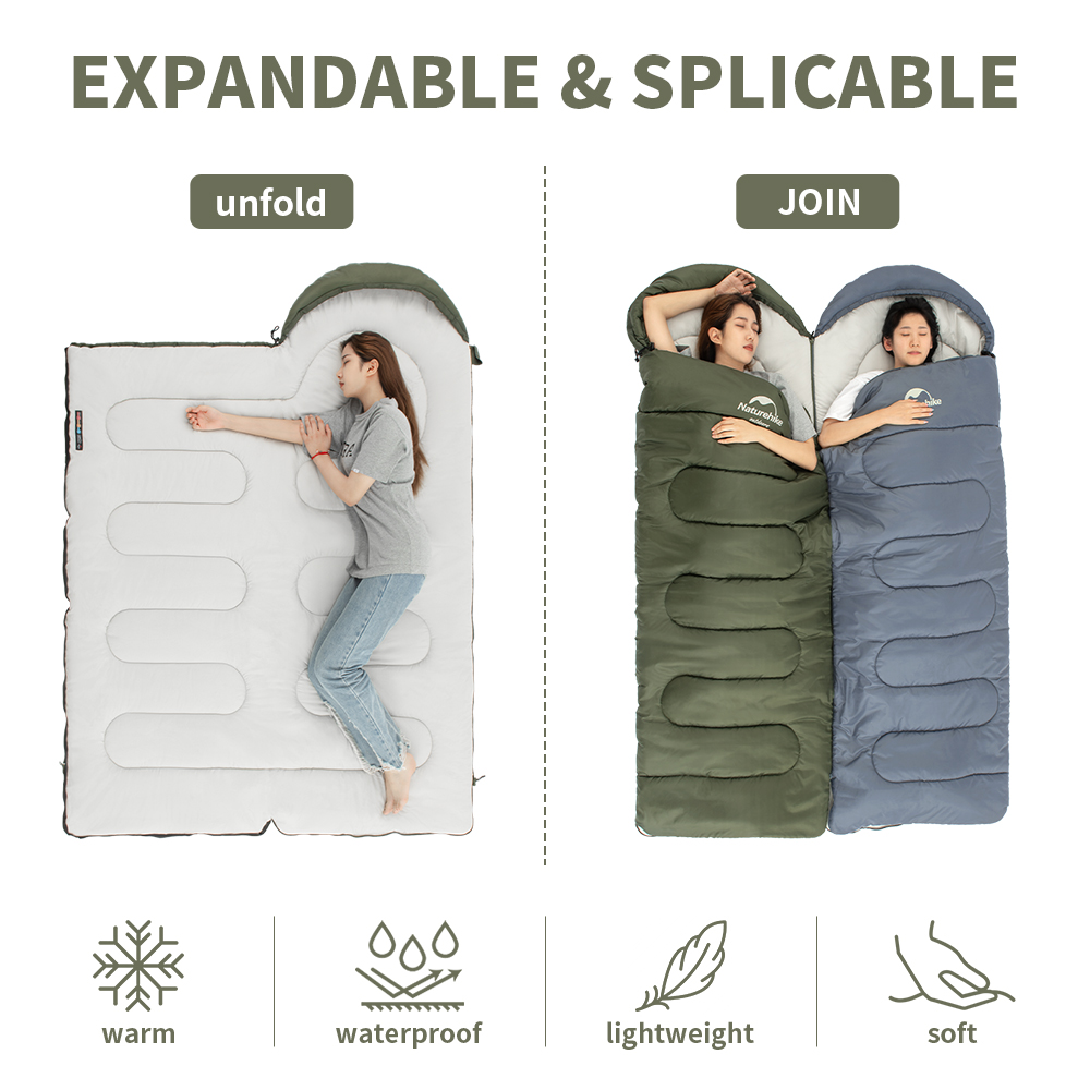 Naturehike Y150 sacs de coucha - Ultralight Sleeping Bag avis et prix